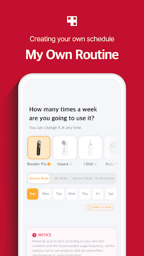 AGE-R medicube Digital clinic screenshot