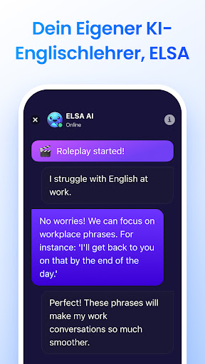 ELSA Sprechen: Englisch Lernen Screenshot