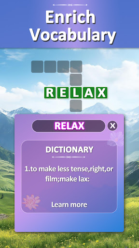 Captura de pantalla de Word Cross - Crossword Puzzle
