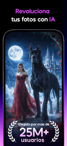 Captura de pantalla de AI Mirror: AI Art Photo Editor