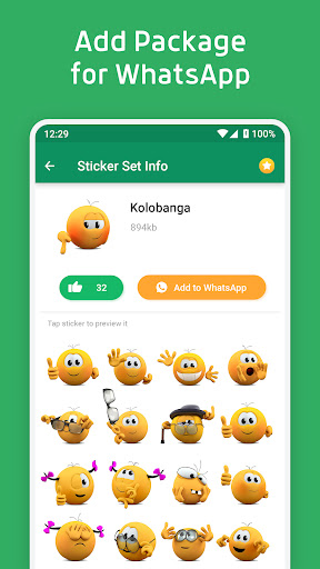 Captura de pantalla de WASticker-Sticker for WhatsApp