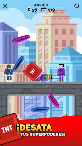 Captura de pantalla de The Superhero League 2