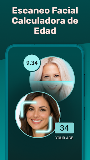 Captura de pantalla de Escáner de Edad - Edad Facial
