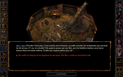 Captura de pantalla de Baldur's Gate Enhanced Edition