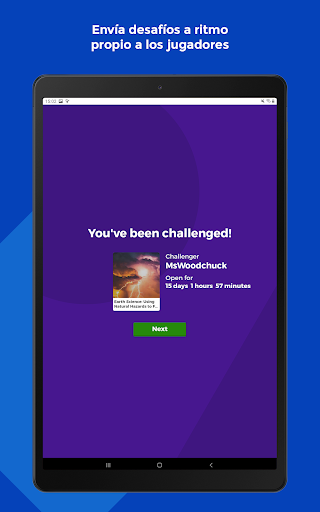 Captura de pantalla de Kahoot! - Juega y crea quizzes