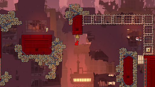 Captura de pantalla de Super Meat Boy Forever