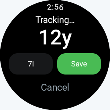 Captura de pantalla de Golf GPS SwingU