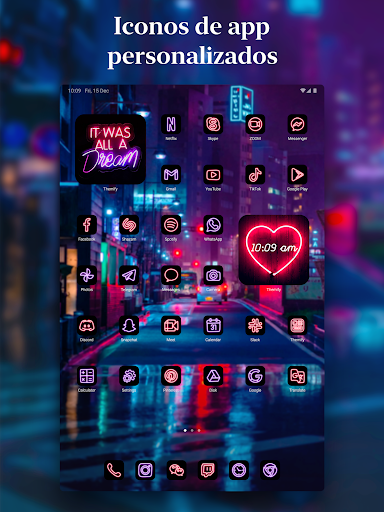 Captura de pantalla de Themify・Iconos, Temas, Widgets