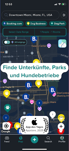 DogPack: Hundefreundliche Orte Screenshot