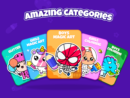 Toddler Drawing Games For Kids screenshot