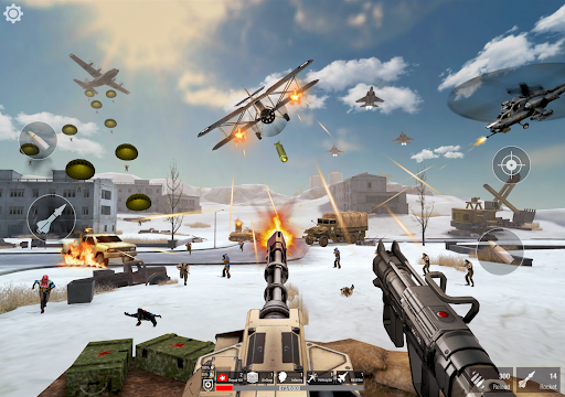 Captura de pantalla de World War: Army Battle FPS 3D