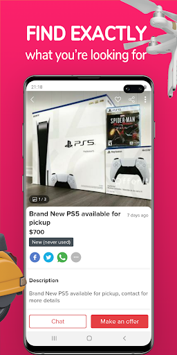 Captura de pantalla de Marketplace: Buy, Sell, Tradet