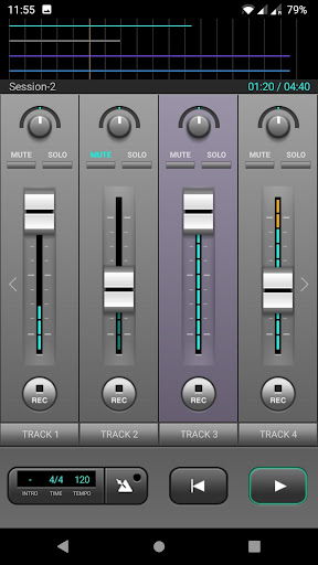 J4T Multitrack Recorder Screenshot