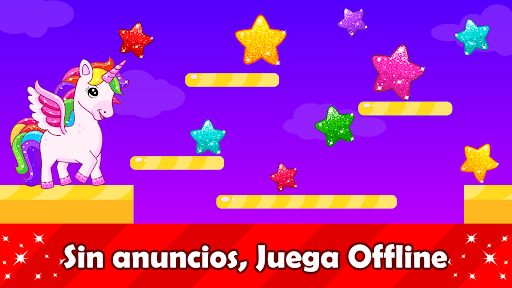 Captura de pantalla de Juegos unicornio de 2-4 años