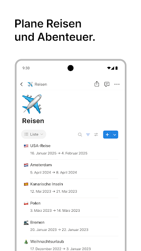 Notion: Notizen, Aufgaben, KI Screenshot