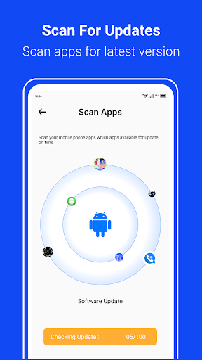 Captura de pantalla de Actualización de Software