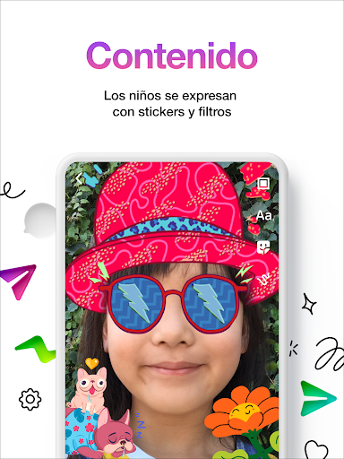 Captura de pantalla de Messenger Kids – La app de men