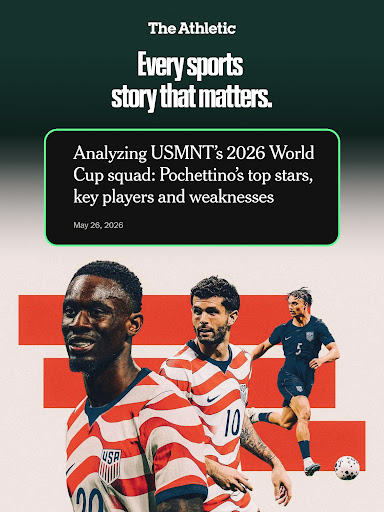 The Athletic: All Sports News screenshot