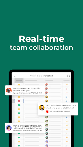 Smartsheet: Projects & Teams screenshot