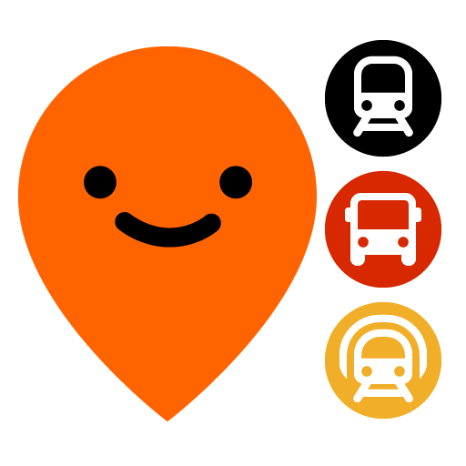 Moovit: Bus & Bahn Fahrpläne-Symbol
