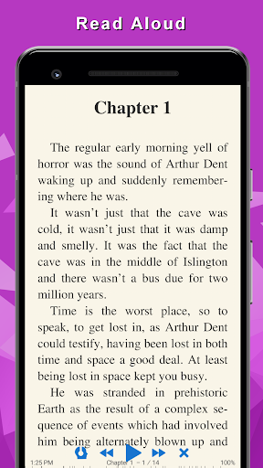 Captura de pantalla de EPUB Reader for all books