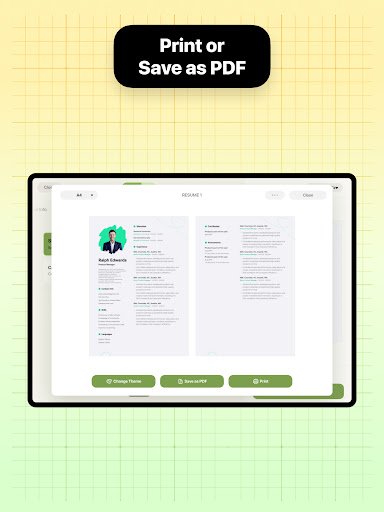 Captura de pantalla de Resume Builder - CV Maker
