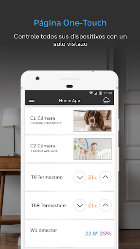 Captura de pantalla de Resideo - Smart Home