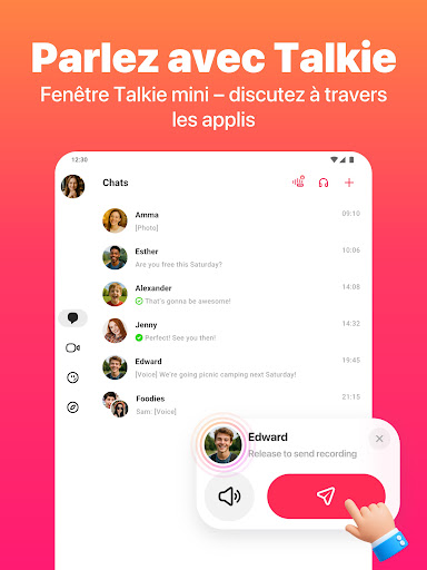 JusTalk - Video-Chat & Anrufe Screenshot