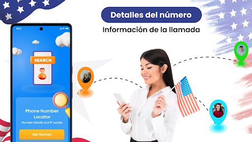 Captura de pantalla de Localizadora de números