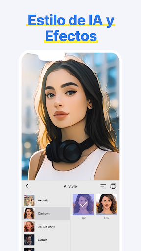 Captura de pantalla de Spring - Editor de Videos