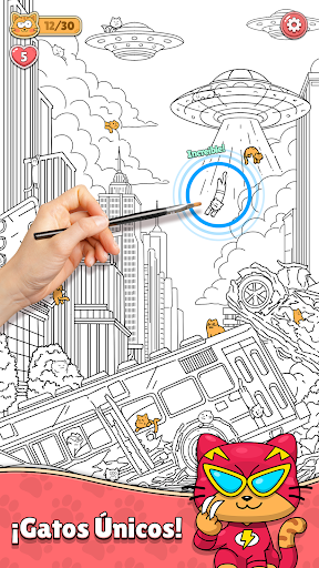Captura de pantalla de Find The Cat - Spot It!