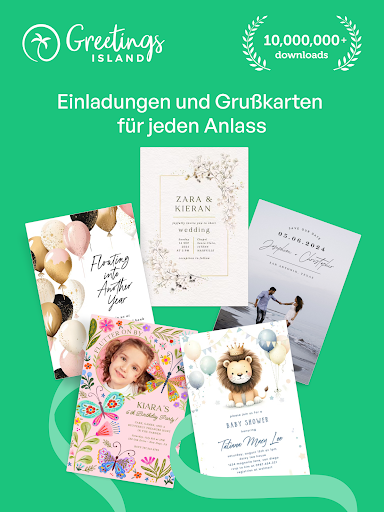 Einladungen Erstellen Screenshot