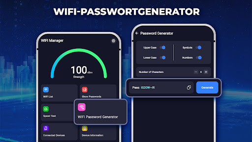 WLAN-Passwort-Anzeigeschlüssel Screenshot