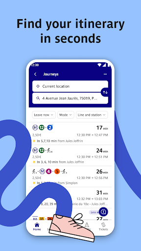 Bonjour RATP Screenshot