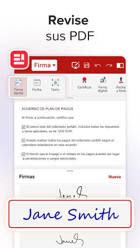 Captura de pantalla de MobiOffice: Word, Sheets, PDF