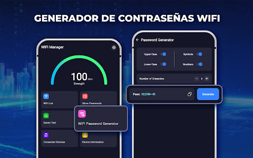 Captura de pantalla de Mostrar Contraseña Wifi