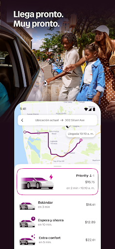 Captura de pantalla de Lyft