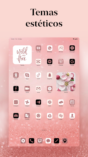 Captura de pantalla de Themify・Iconos, Temas, Widgets