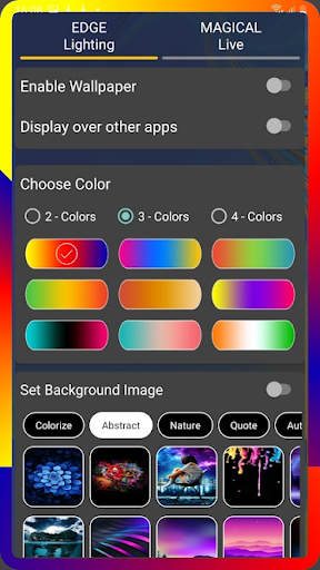 Kantenbeleuchtung: Borderlight Screenshot