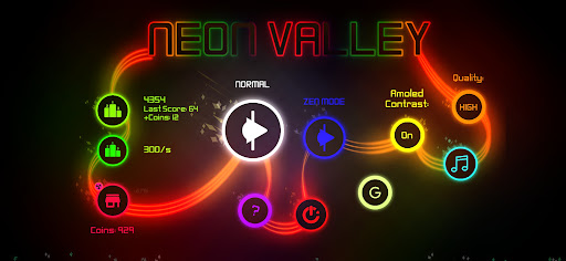Captura de pantalla de Neon Valley [AMOLED]