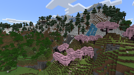 Captura de pantalla de Minecraft
