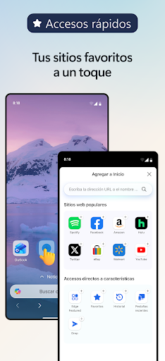 Captura de pantalla de Microsoft Edge:navegador de IA