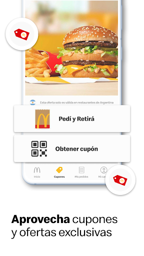 Captura de pantalla de McDonald's: Ofertas y Delivery
