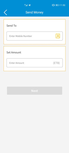telebirr screenshot
