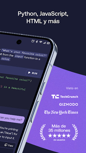 Captura de pantalla de Mimo: Aprender a programar