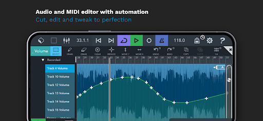 Captura de pantalla de Cubasis 3 - DAW & Music Studio