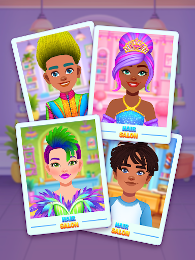 Hair Salon Games For Kids screenshot