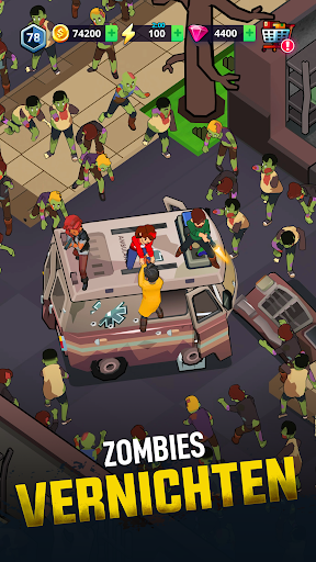 Merge 2 Survive: Zombie-Spiel Screenshot