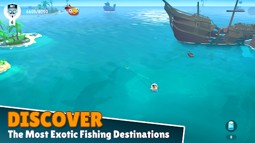 Creatures of the Deep: Fishing screenshot