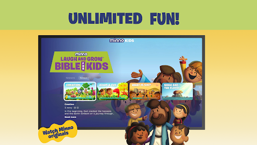 Captura de pantalla de Minno - Kids Bible Videos